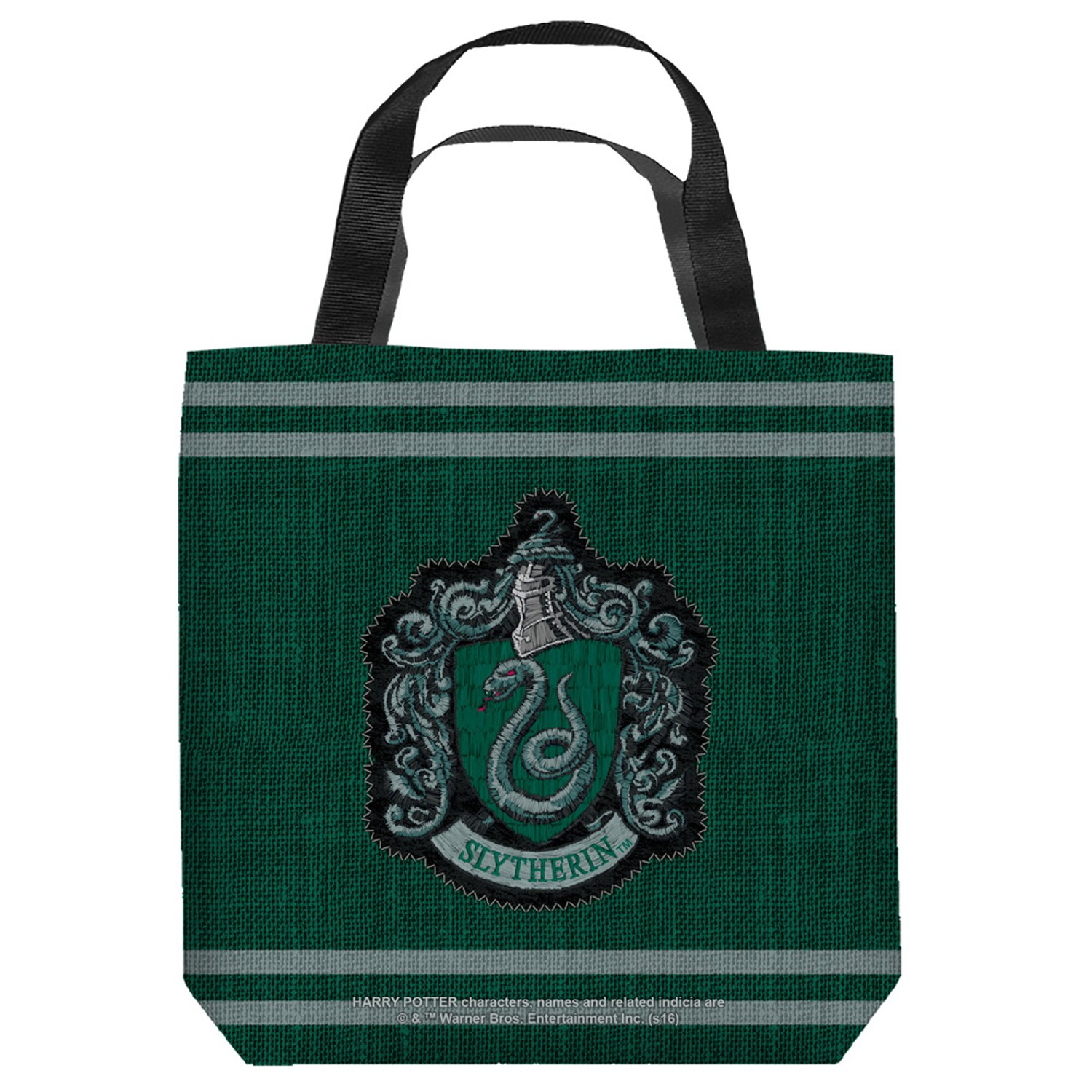 Harry Potter Slytherin Crest Tote Bag